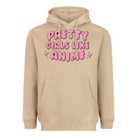 Mushroom Pretty Girls Like Anime Heavyweight Hoodie - artisFamous
