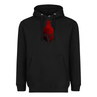 Black Spartan Heavyweight Hoodie - artisFamous
