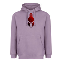 Lavender Spartan Heavyweight Hoodie - artisFamous
