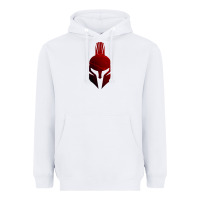 White Spartan Heavyweight Hoodie - artisFamous