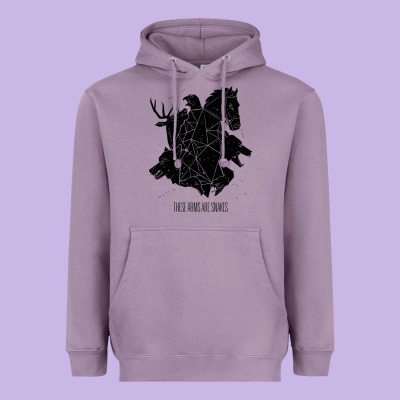 These Arms Are Snakes Heavyweight Hoodie Designed By Artisfamous
