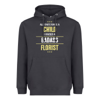 Smoke i raised a badass florist Heavyweight Hoodie - artisFamous