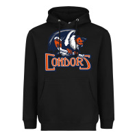 Black Condors, The Bakersfield Heavyweight Hoodie - artisFamous
