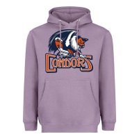 Lavender Condors, The Bakersfield Heavyweight Hoodie - artisFamous