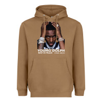 Toasted Coconut Rest in Peace Young Dolph Heavyweight Hoodie - artisFamous