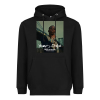 Black Rest in Peace Young Dolph Heavyweight Hoodie - artisFamous