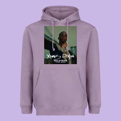 Rest In Peace Young Dolph Heavyweight Hoodie Designed By Artisfamous