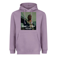 Lavender Rest in Peace Young Dolph Heavyweight Hoodie - artisFamous
