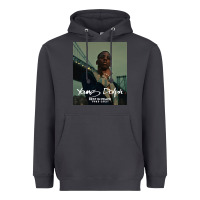 Smoke Rest in Peace Young Dolph Heavyweight Hoodie - artisFamous
