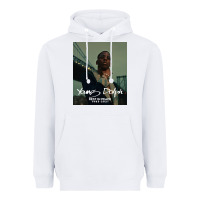 White Rest in Peace Young Dolph Heavyweight Hoodie - artisFamous