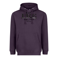 Plum Rest in Peace Young Dolph Heavyweight Hoodie - artisFamous