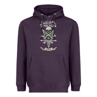 Plum suicidal tendencies Heavyweight Hoodie - artisFamous