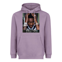 Lavender Rest in Peace Young Dolph Heavyweight Hoodie - artisFamous