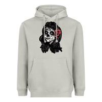 Moon Dust sugar skull lady Heavyweight Hoodie - artisFamous