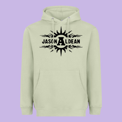 Jason Aldean Heavyweight Hoodie Designed By Artisfamous
