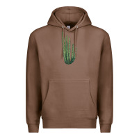 Chestnut organ pipe cactus Premium Hoodie - LillyAllenDesigns