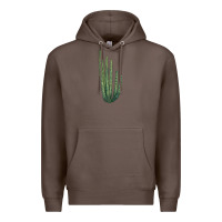 Coffee organ pipe cactus Premium Hoodie - LillyAllenDesigns