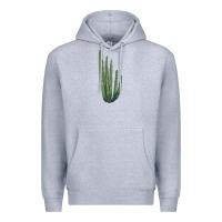 Heather Grey organ pipe cactus Premium Hoodie - LillyAllenDesigns