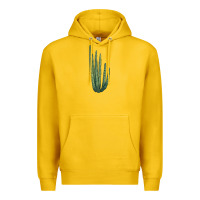 Lemon organ pipe cactus Premium Hoodie - LillyAllenDesigns