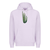Lilac organ pipe cactus Premium Hoodie - LillyAllenDesigns