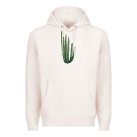 Pale Pink organ pipe cactus Premium Hoodie - LillyAllenDesigns