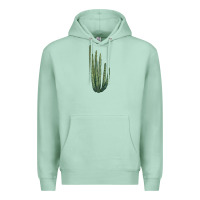 Seafoam organ pipe cactus Premium Hoodie - LillyAllenDesigns