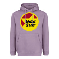 Lavender Gold Star Chili Resto Heavyweight Hoodie - artisFamous