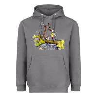 Storm calvin and hobbes bill watterson Heavyweight Hoodie - artisFamous