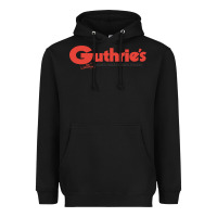 Black Guthrie's Resto Heavyweight Hoodie - artisFamous