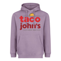 Lavender Taco John's Resto Heavyweight Hoodie - artisFamous