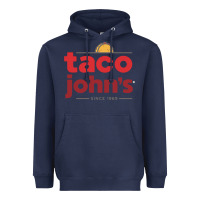 Navy Taco John's Resto Heavyweight Hoodie - artisFamous