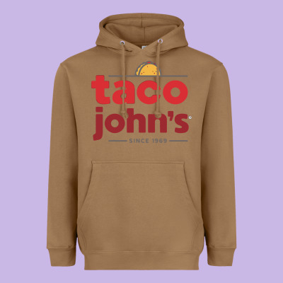 Taco John's Resto Heavyweight Hoodie Designed By Artisfamous