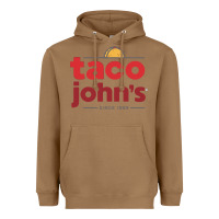 Toasted Coconut Taco John's Resto Heavyweight Hoodie - artisFamous