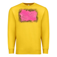Lemon gemstone pink leopard background Premium Sweatshirt - JahusDesignShop
