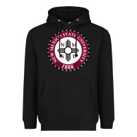 Black nmsu seal Heavyweight Hoodie - artisFamous