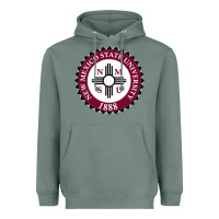 Sage nmsu seal Heavyweight Hoodie - artisFamous