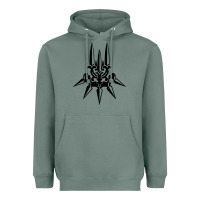 Sage yorha white insignia Heavyweight Hoodie - artisFamous