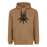 Toasted Coconut yorha white insignia Heavyweight Hoodie - artisFamous