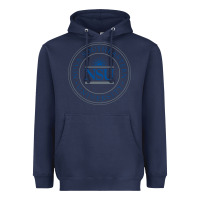 Navy nova university Heavyweight Hoodie - artisFamous
