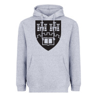 Heather Grey northumbria university new coat of arms Heavyweight Hoodie - artisFamous