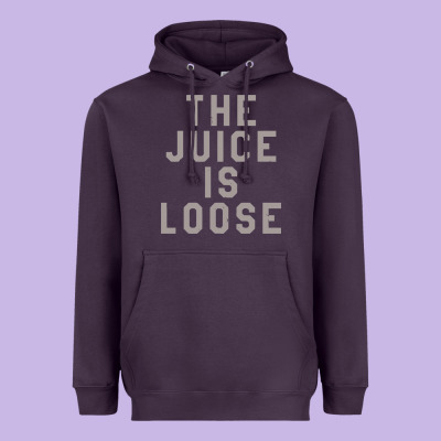 The Juice Is Loose Funny Heavyweight Hoodie Designed By Artisfamous