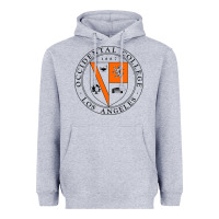 Heather Grey occidental college Heavyweight Hoodie - artisFamous