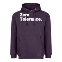Plum zero tolerance Heavyweight Hoodie - artisFamous