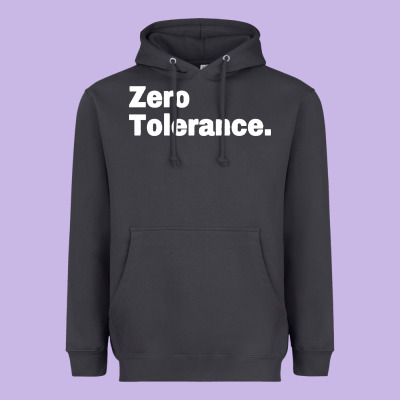 Zero Tolerance Heavyweight Hoodie Designed By Artisfamous