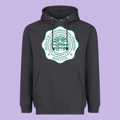 Ohio University Heavyweight Hoodie Designed By Artisfamous