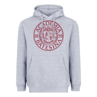 Heather Grey seal bates college Heavyweight Hoodie - artisFamous