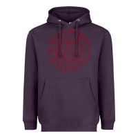 Plum seal bates college Heavyweight Hoodie - artisFamous