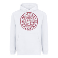 White seal bates college Heavyweight Hoodie - artisFamous