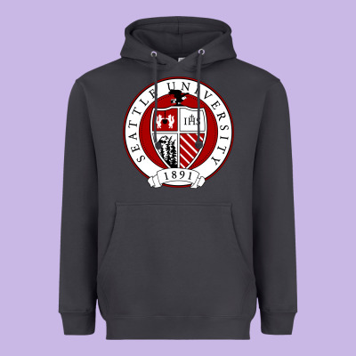 Seattle University Heavyweight Hoodie Designed By Artisfamous