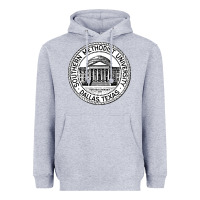 Heather Grey southern methodist university Heavyweight Hoodie - artisFamous